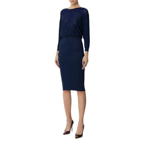 Elisabetta Franchi Abito midi Abito Donna midi a rete 40 P25 - ELISABETTA FRANCHIAM77B52E2 - DC8 - 40 - Francavilla Moda